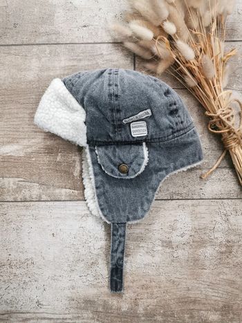🌺Chapka aviateur bébé 47cm 6-12mois