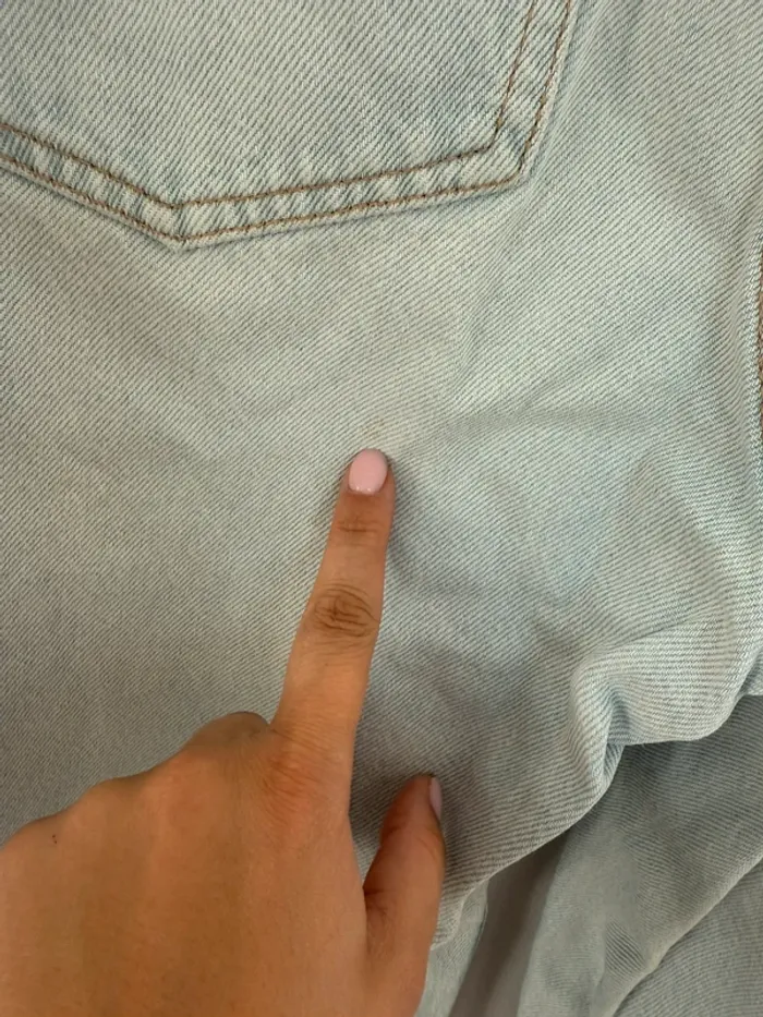 Jean Mom Bershka taille 42 bleu clair - photo numéro 10