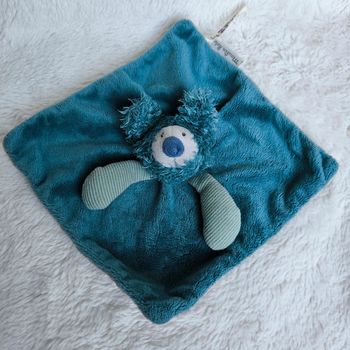 Doudou koala gris bleu moulin roty