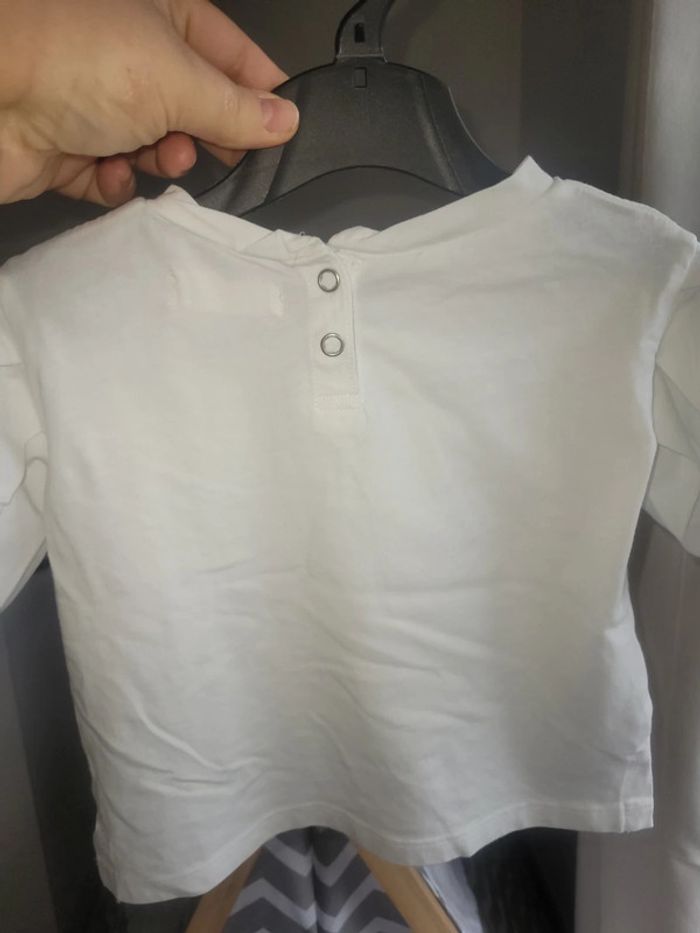 T-shirt mango blanc - photo numéro 2