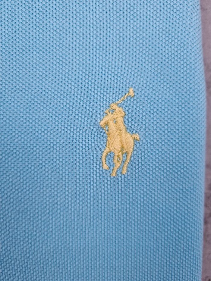 Polo manches courtes Ralph Lauren bleu ciel, M Hommes - photo numéro 5