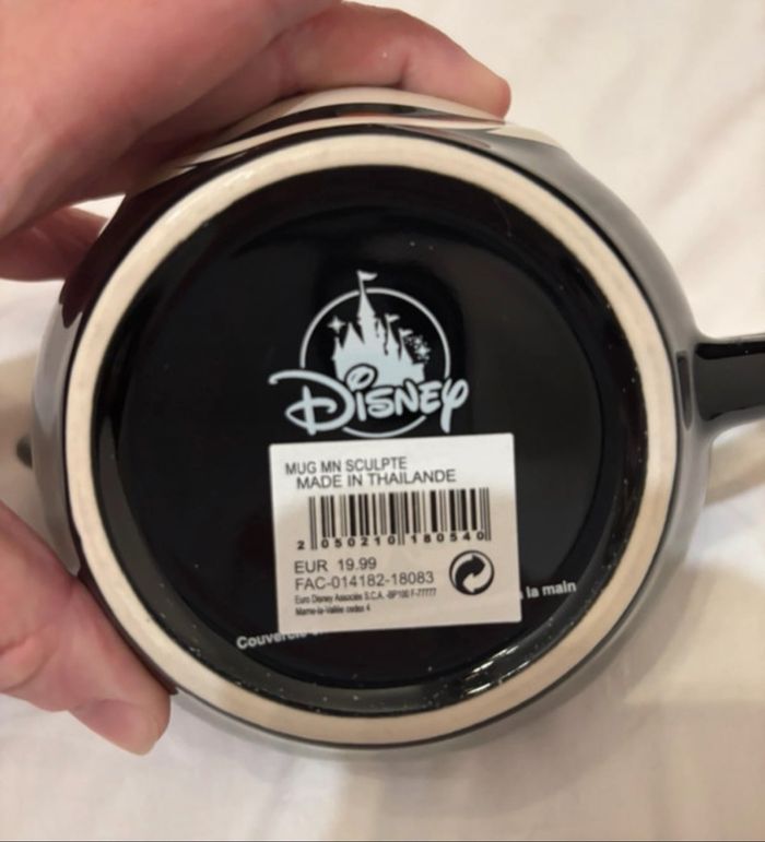 Tasse Minnie Disneyland Paris noire et rose - photo numéro 2