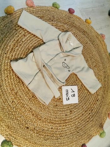 Robe de chambre 18 mois