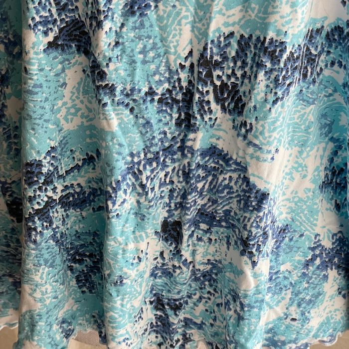 Débardeur bleu à motif - photo numéro 3