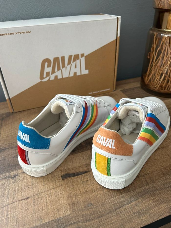 Basket Caval Rainbow Ride 39 Neuves - photo numéro 2