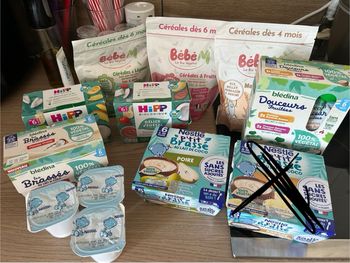 Lot de yaourt végétal