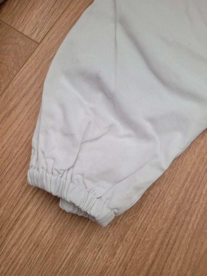 Pantalon blanc fille Bout'Chou 3 mois - photo numéro 3