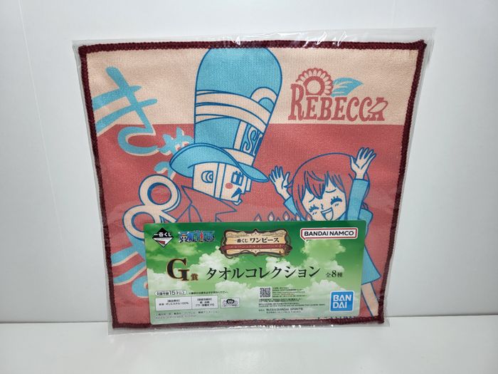 Ichiban Kuji G One Piece Emotional Stories 2 Serviette Towel 25X25 Cm Rebecca