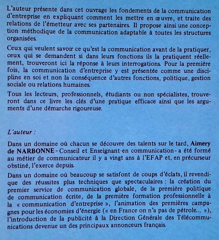 Communication d'entreprise conception et Pratique - photo numéro 3