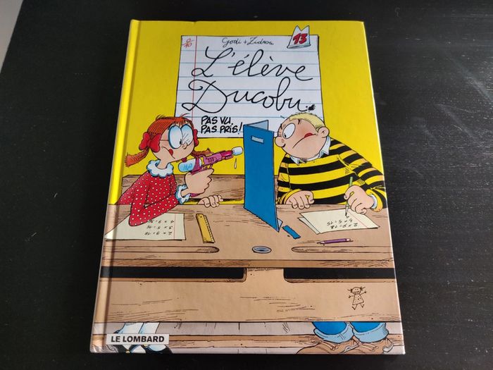 Livre BD L'élève Docobu, Pas vu pas pris