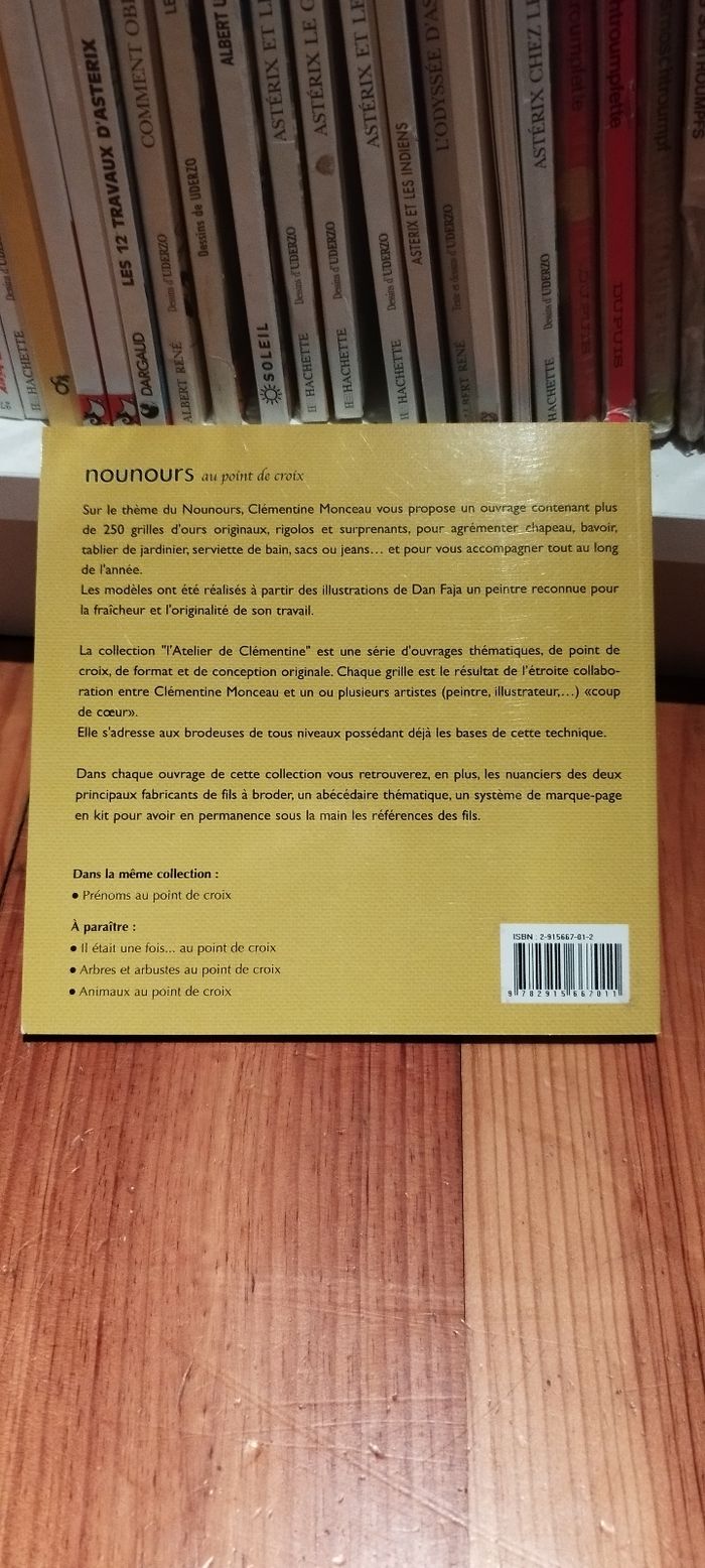 Livre point de croix vintage nounours - photo numéro 2