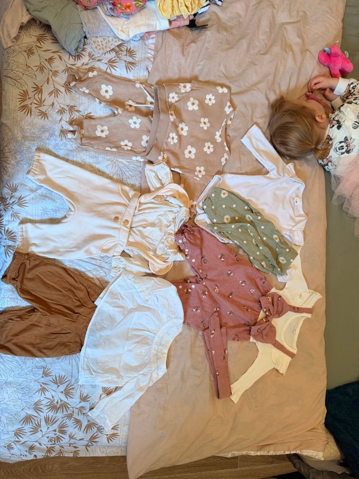 lot vêtement bébé fille 3 mois - photo numéro 3