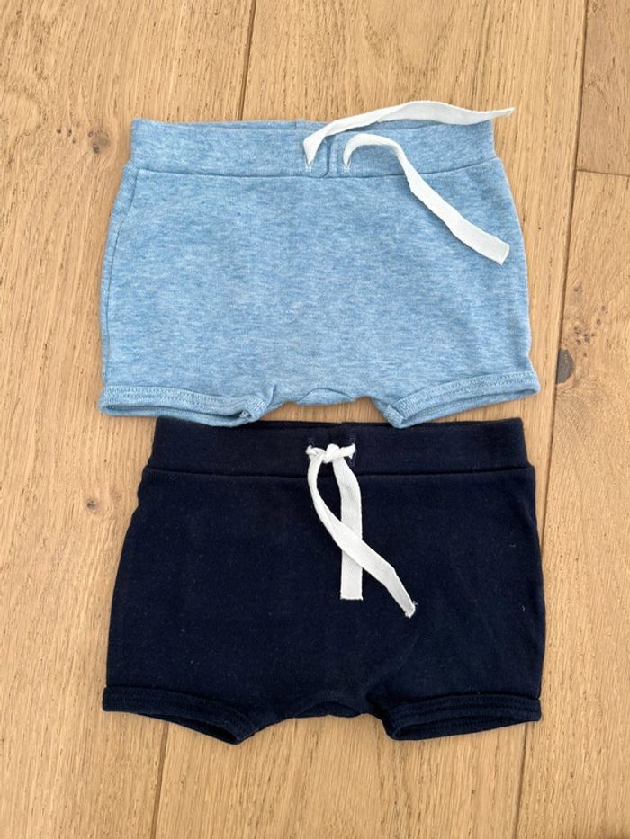 Lot de 2 shorts petit bateau