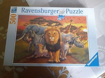Puzzle 500 pièces "Safari africain", Ravensburger