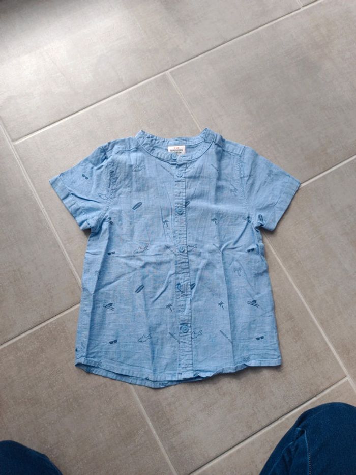 Chemise manches courtes 4 ans