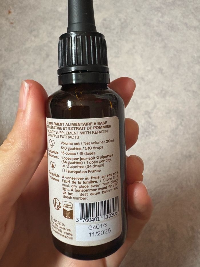 complents alimentaires cheveux jolly mama! - photo numéro 2