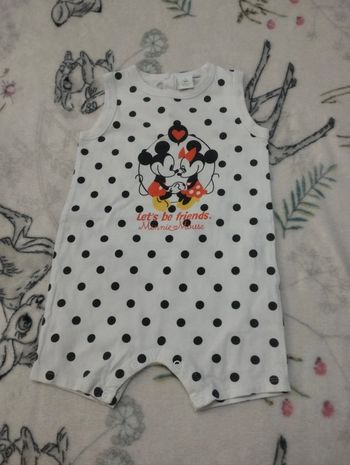 Combi short Disney 36 mois