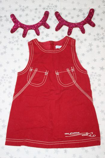 robe rouge 6 mois obaïbi