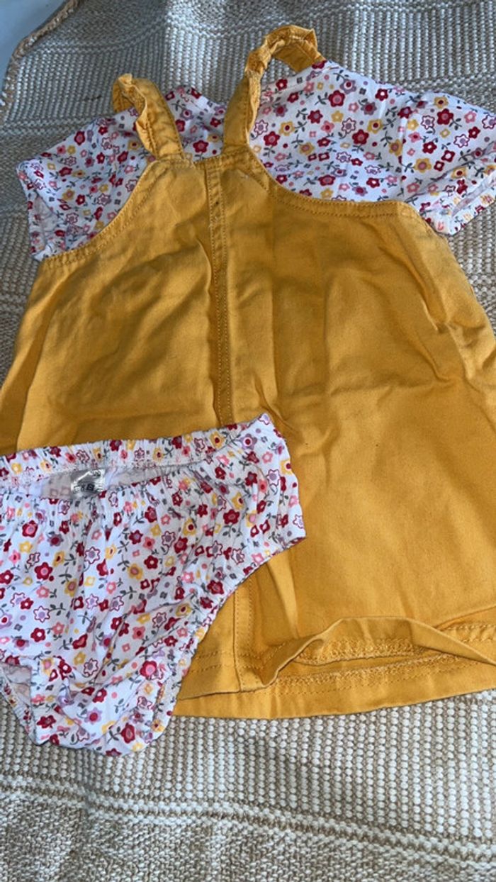 Ensemble robe + t-shirt + culotte - photo numéro 4