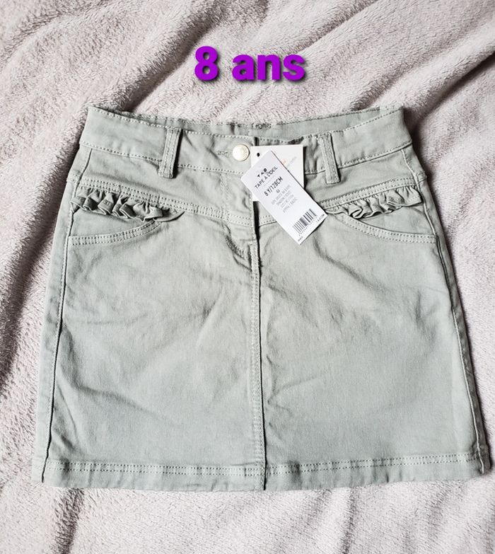 Jupe neuve kaki Tape à l'œil taille 8 ans