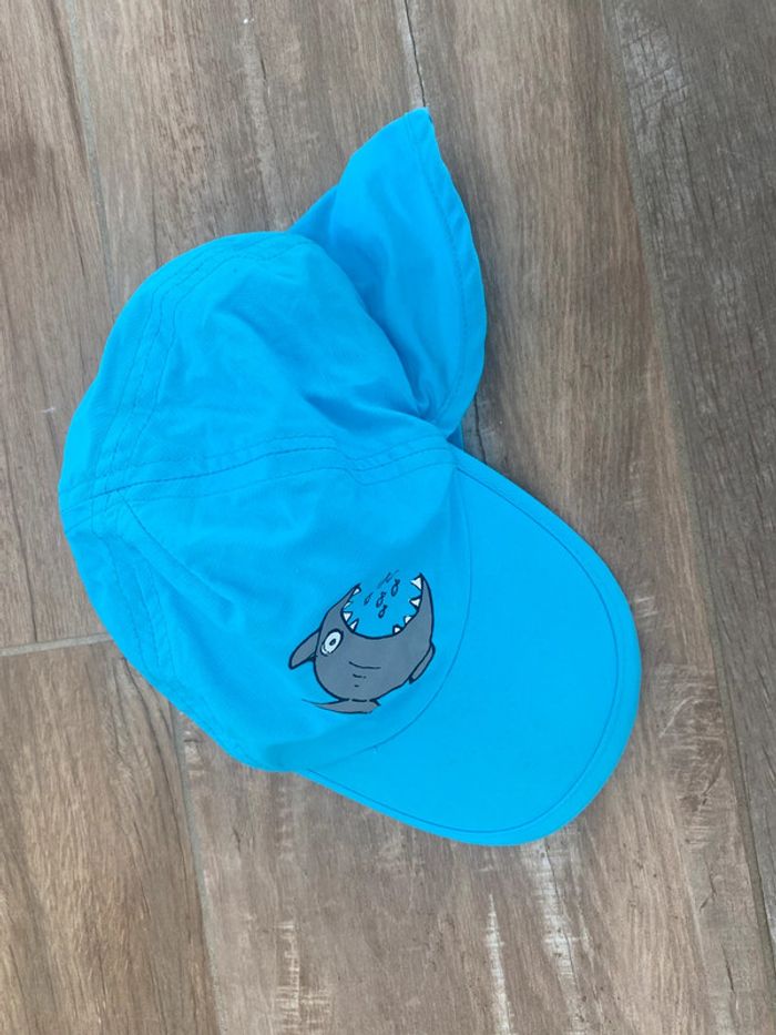 Casquette UV décathlon avec protection cou 6/12 mois - photo numéro 2