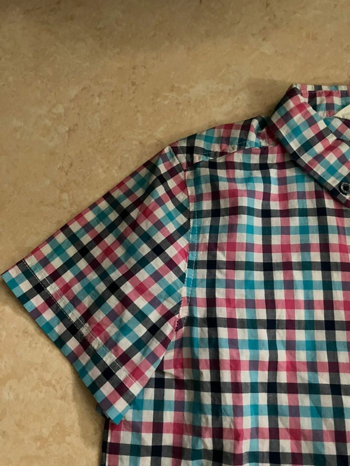 Chemise garçon H&M – manches courtes – taille 9-10 ans - photo numéro 3