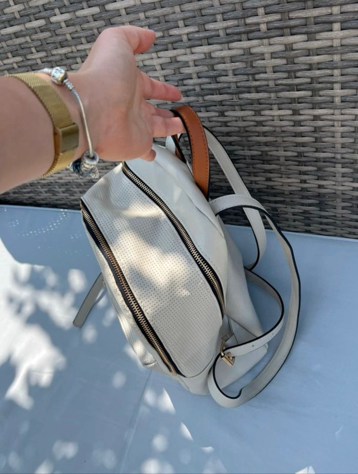 Sac à dos beige - photo numéro 3