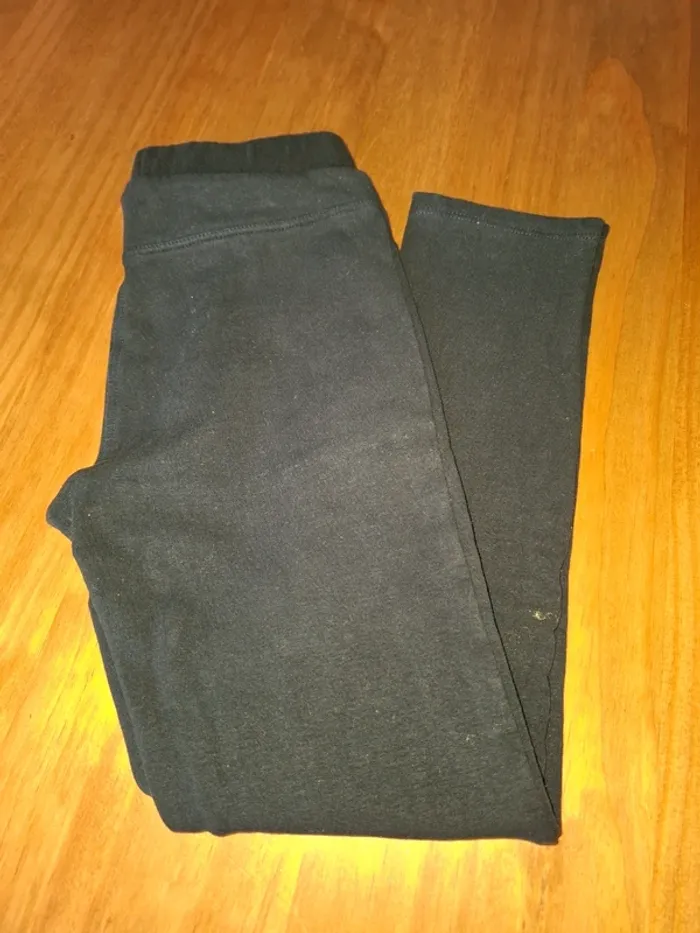 Jegging molletonné bleu marine 7/8 ans OVS - photo numéro 2