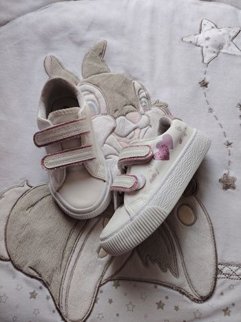 Basket blanche et rose