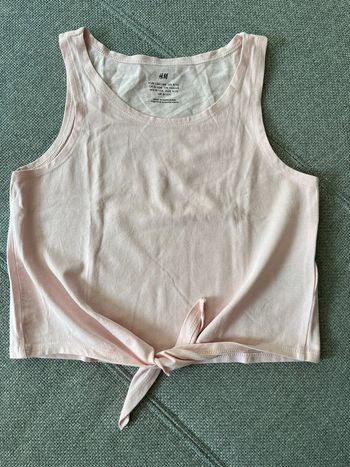 Top sans manches rose clair 8-10 ans H&M