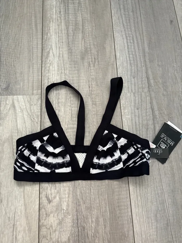 maillot de bain, noir et blanc - photo numéro 5