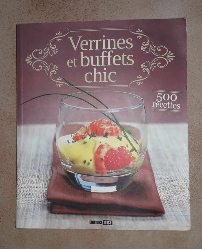Livre verrine et buffet chic