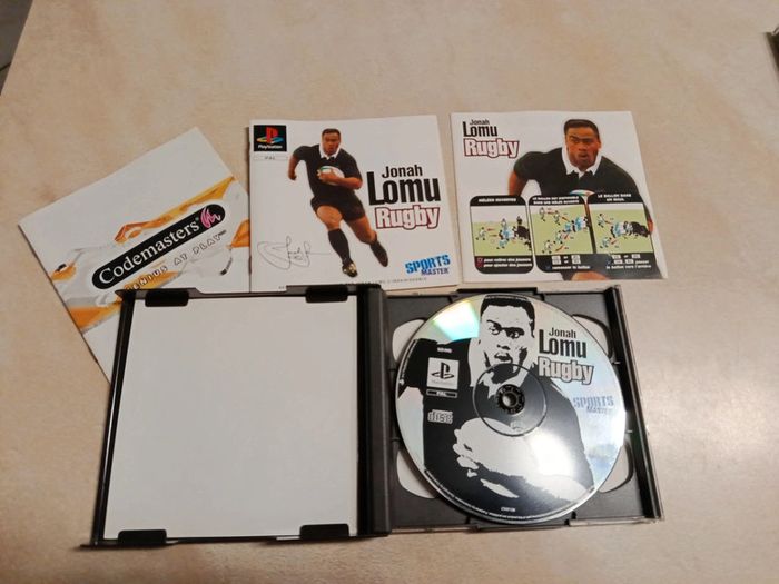 Jeu Jonah lomu rugby ps1 - photo numéro 2