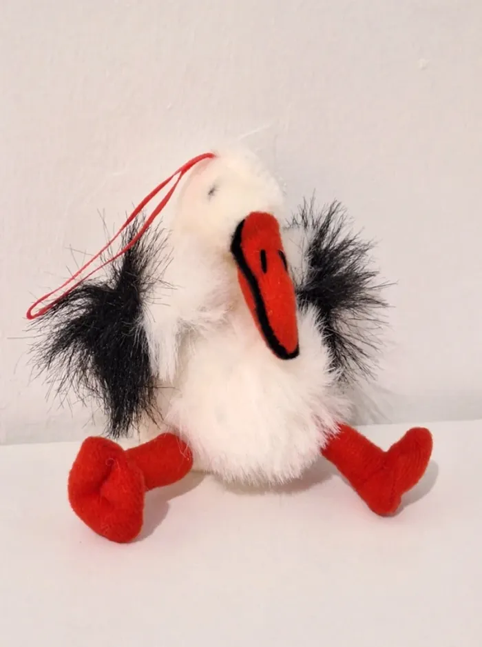 Petite peluche Cigogne - photo numéro 2