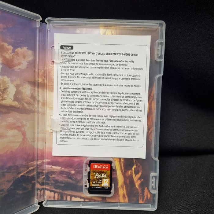 Zelda Breath Of The Wild Switch Comme Neuf - photo numéro 2
