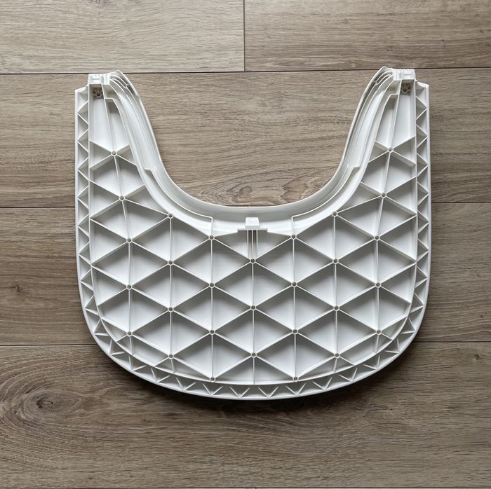 Plateau Stokke pour la chaise haute Tripp Trapp. Blanc/white - photo numéro 3