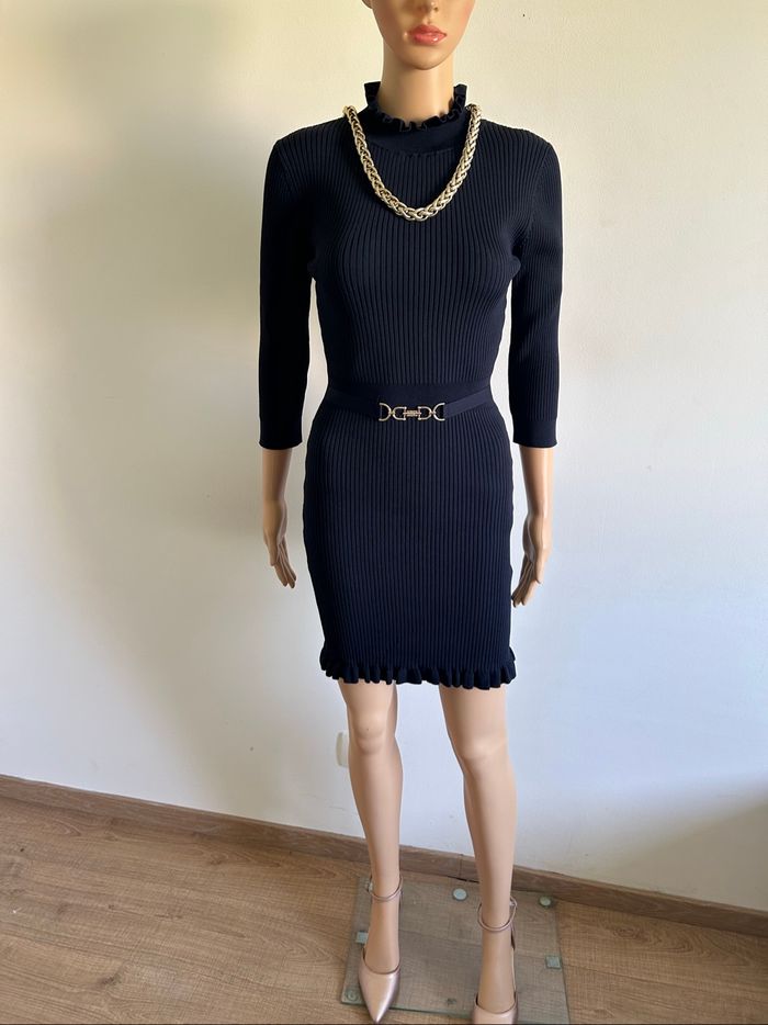 Robe pull bleue marine neuve Morgan taille XS (valeur 70€) - photo numéro 3