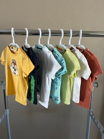 Lot 7 tee-shirts 12 mois