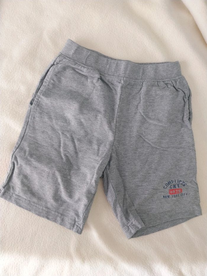Short coton gris T12A complice