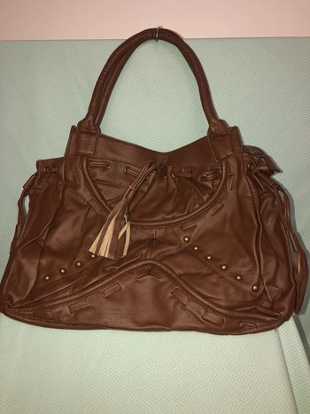 🌼Sac à main en simili cuir marron🌼