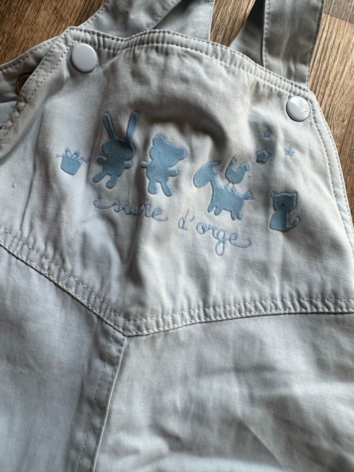 - Salopette Sucre d’orge  - 3 mois  - Très bon état - photo numéro 2