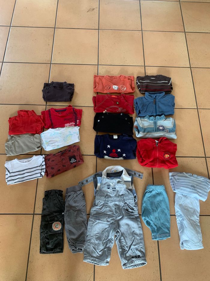 Lot vêtements bébé 6 mois hiver