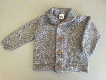 Gilet 18 mois gris