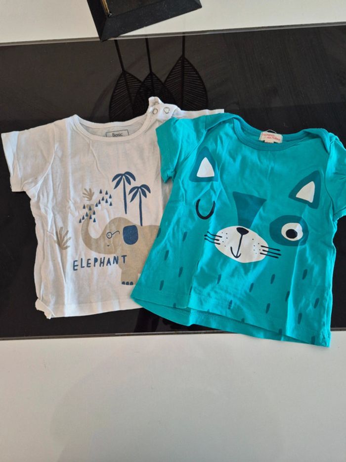 Lot de 2 tee-shirts