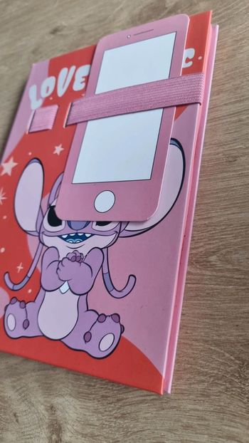 Carnet stitch neuf disney