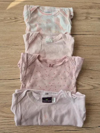 Lot de 4 bodys