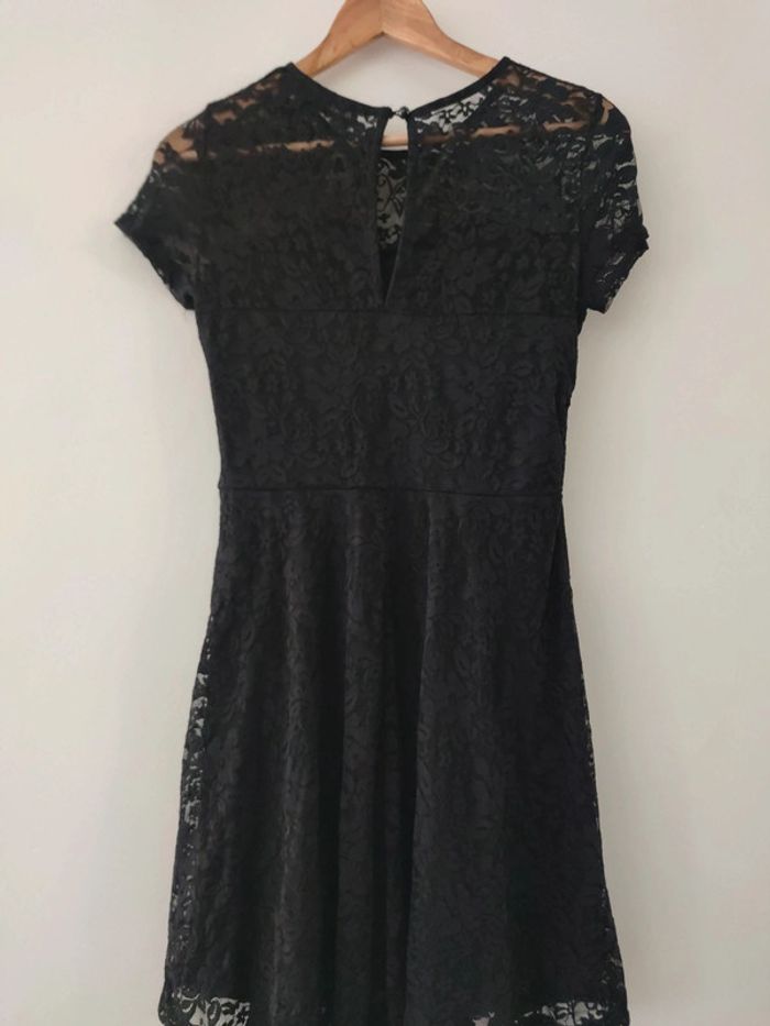 Robe noire a dentelle zanzea taille S - photo numéro 3