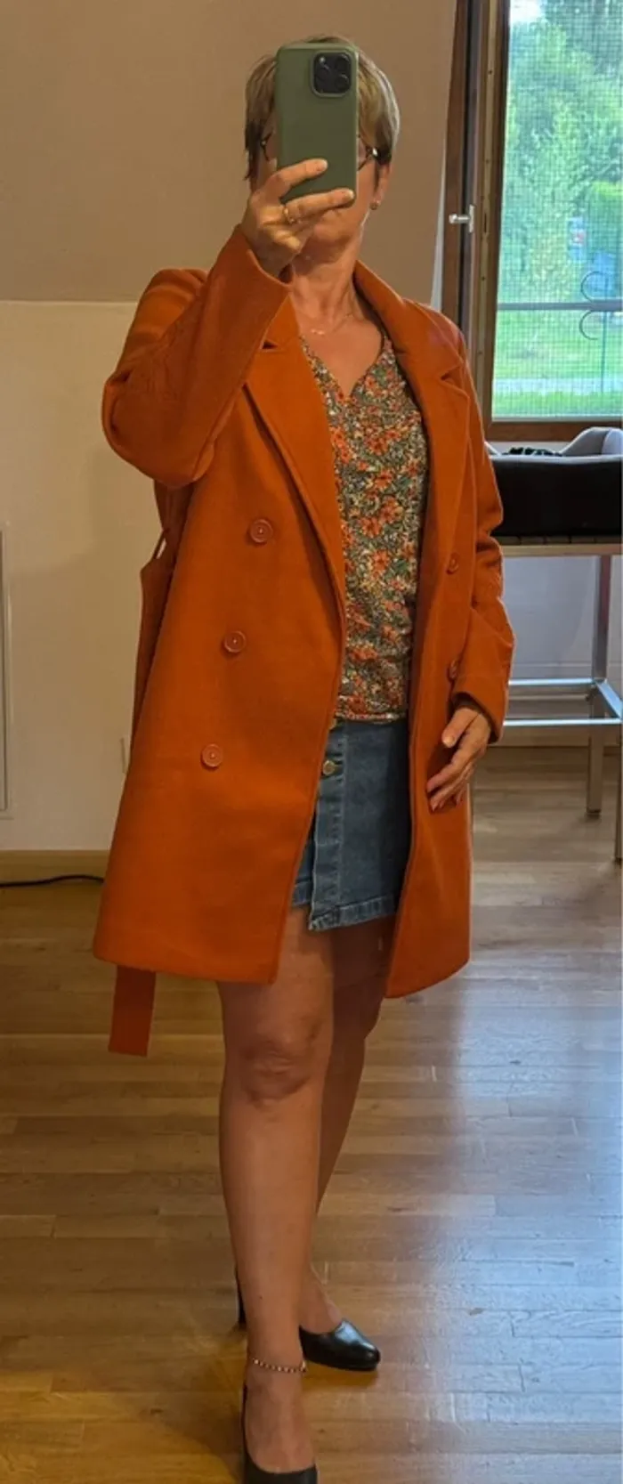 Manteau Coline neuf taille S oversize - photo numéro 3