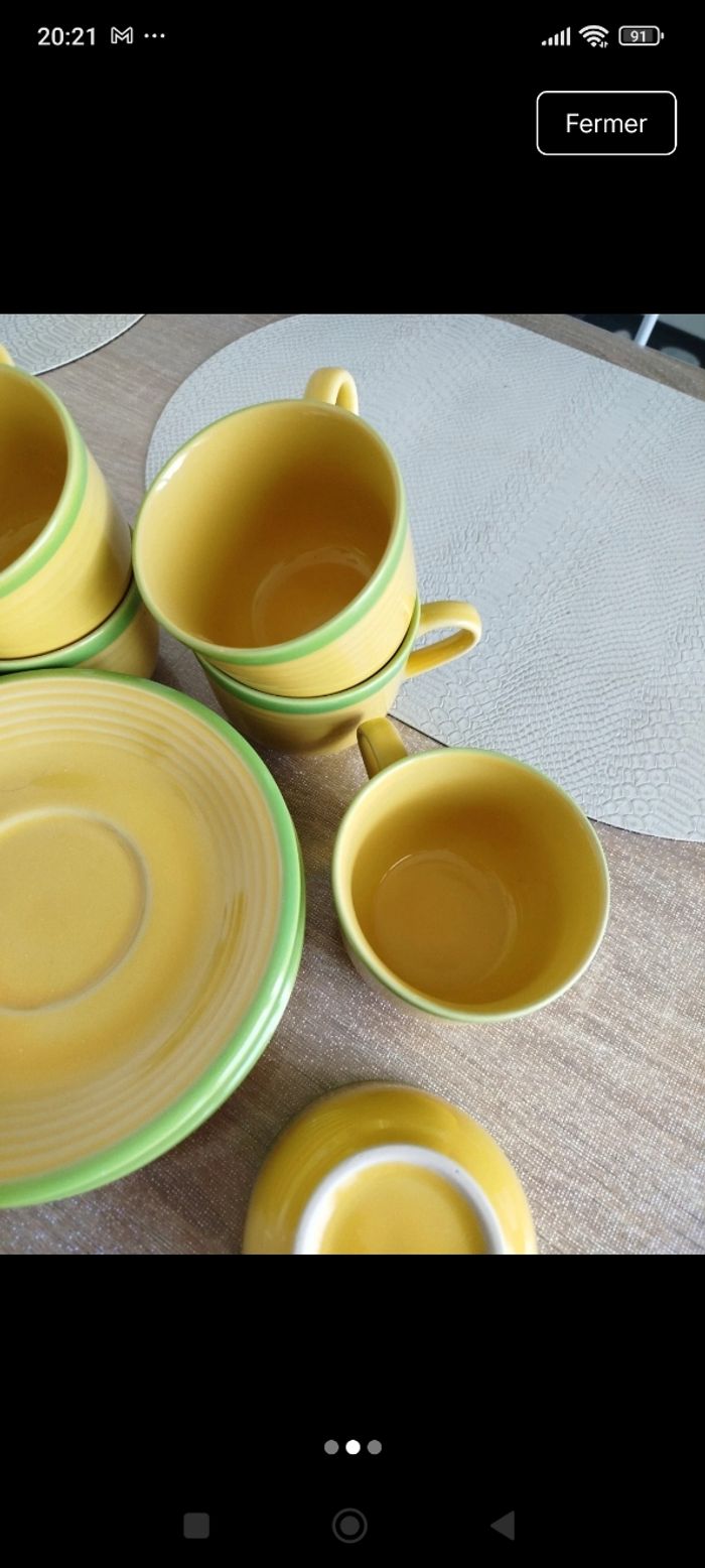 Tasse et sous-tasse - photo numéro 2