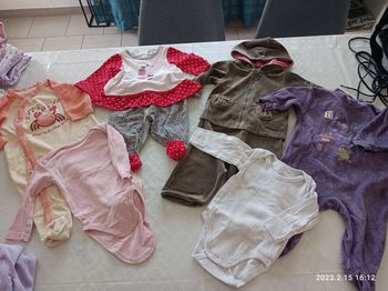 Lot 6 mois fille